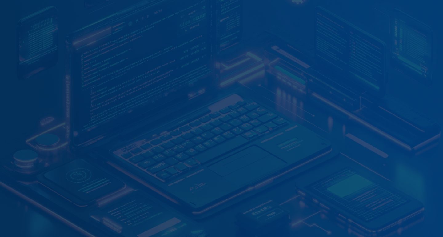 Custom Software development background image