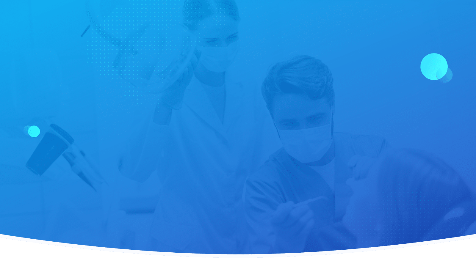 Custom Dental 3D Modeling Software Development Backgrond Image