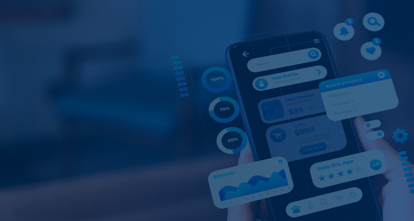 Mobile App Development Service Background Image