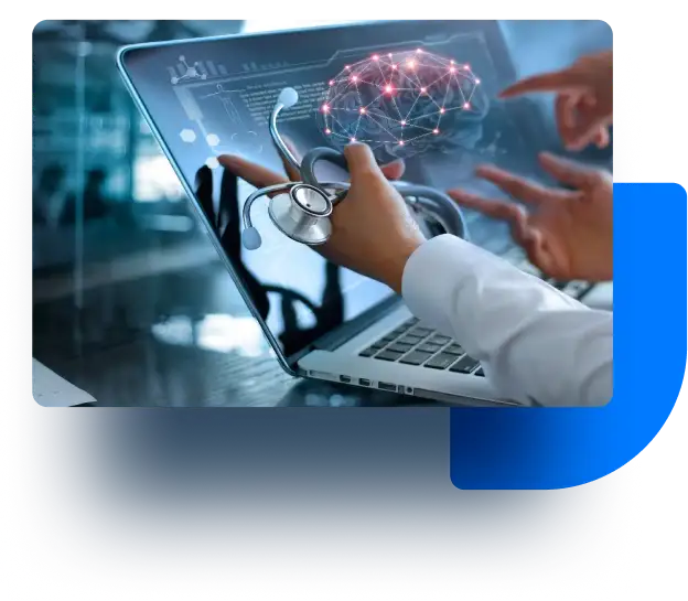 Banner image showing mHealth software developmen